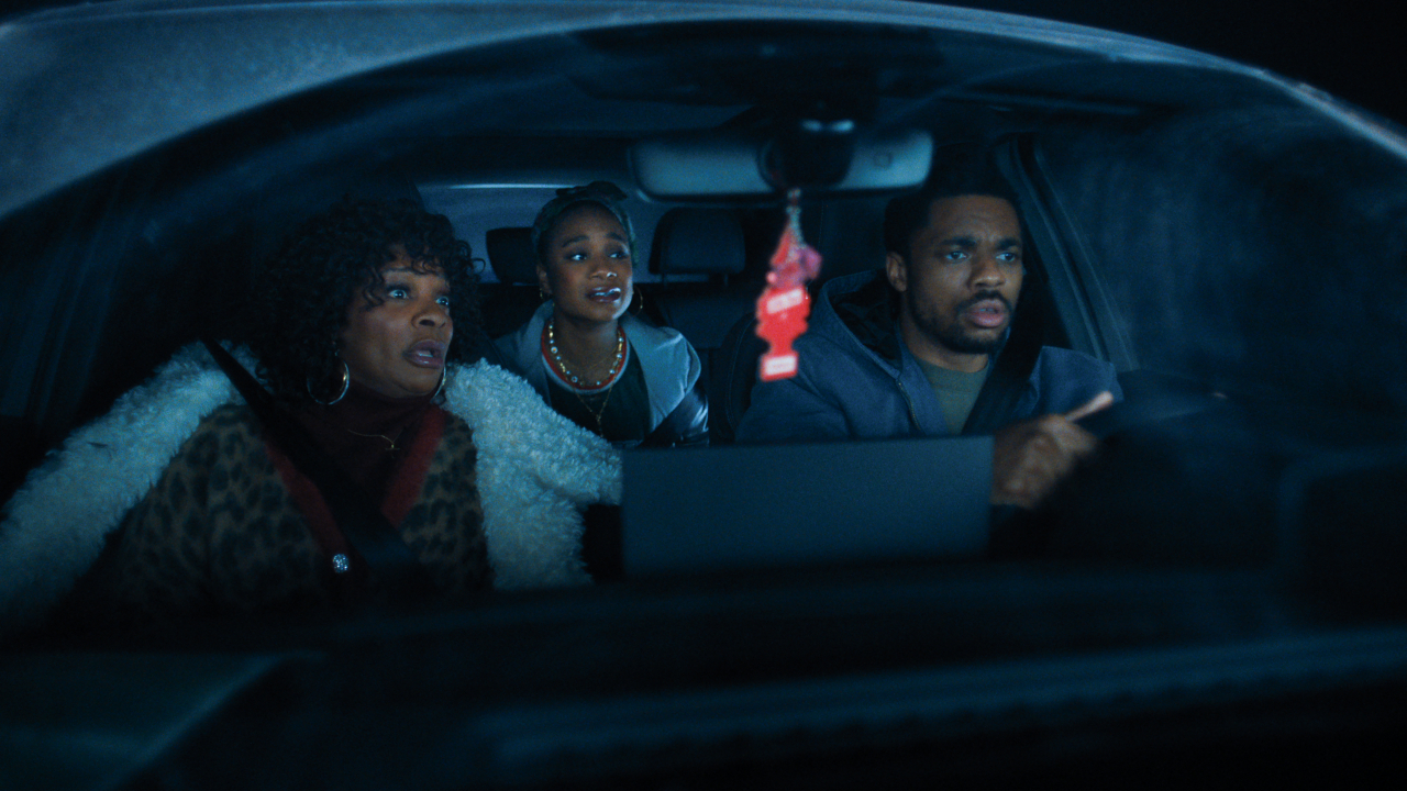 Anita (Vanessa Bell Calloway), Bri (Nat&amp;eacute; Jones) and Vince (Vince Staples) take a drive on The Vince Staples Show.