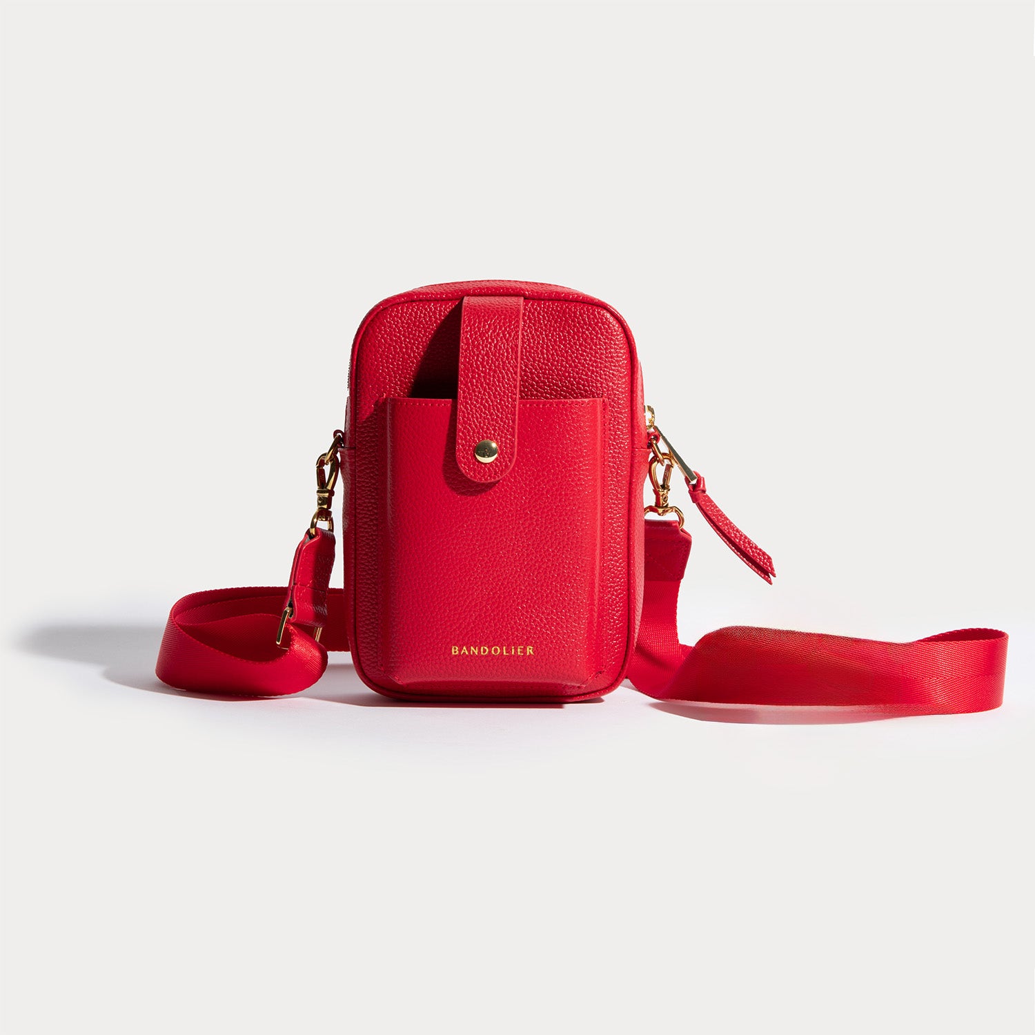 Dillon Bag - Red/gold