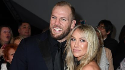 Chloe Madeley and James Haskell