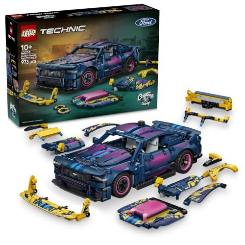 Technic Custom Garage Ford Mustang GT Car 42236 