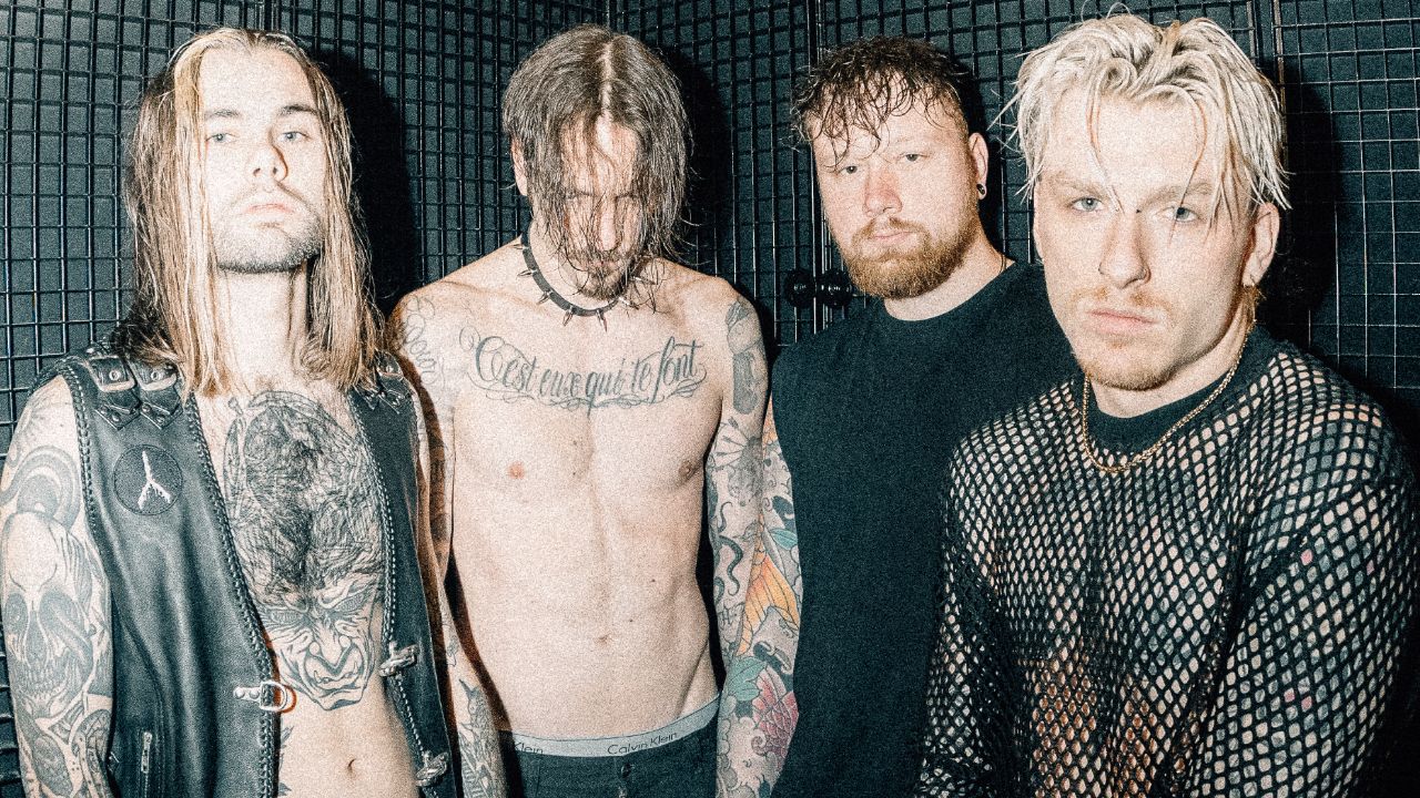 Paleface Swiss vocalist is happy he offends people by kissing his bandmates