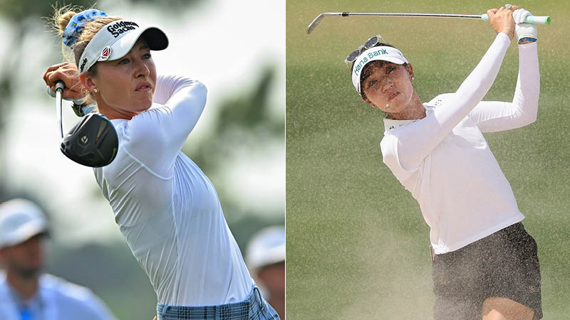 Nelly Korda and Lydia Ko