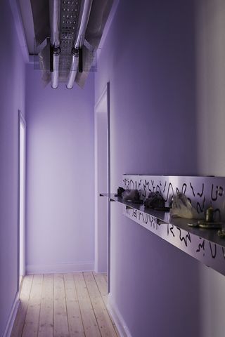 Purple corridor