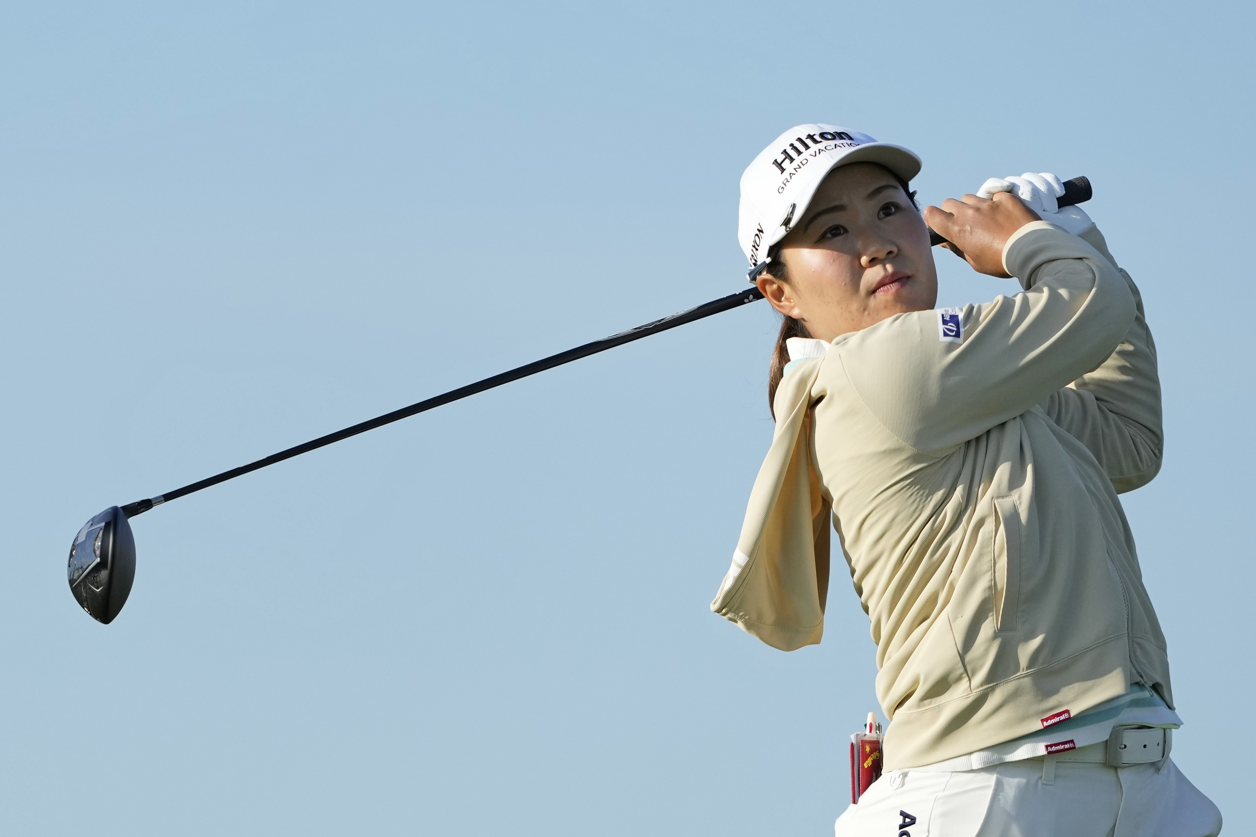 Nasa Hataoka at the 2025 US Women's Open