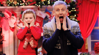 Patrick Kielty (right) will present the "Home Alone" themed 2025 "Late Late Toy Show"