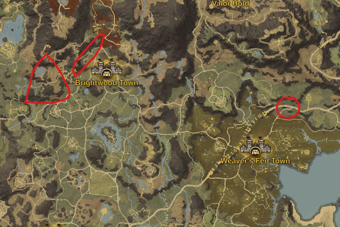 New World lodestone locations