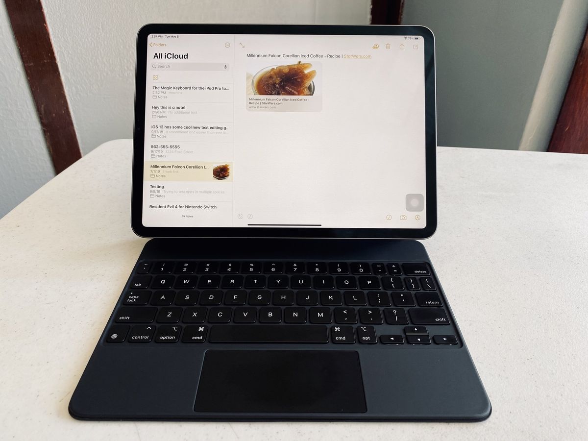 Ipad Pro Magic Keyboard Notes Hero