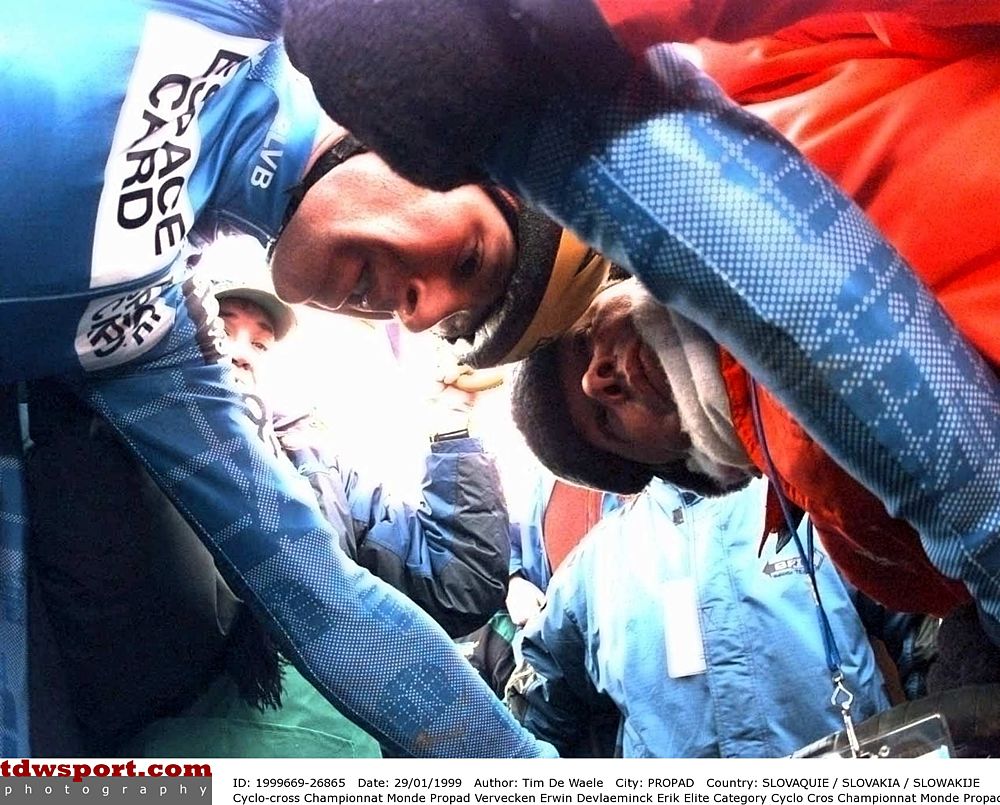 Erik De Vlaeminck with Erwin Vervecken (1999)