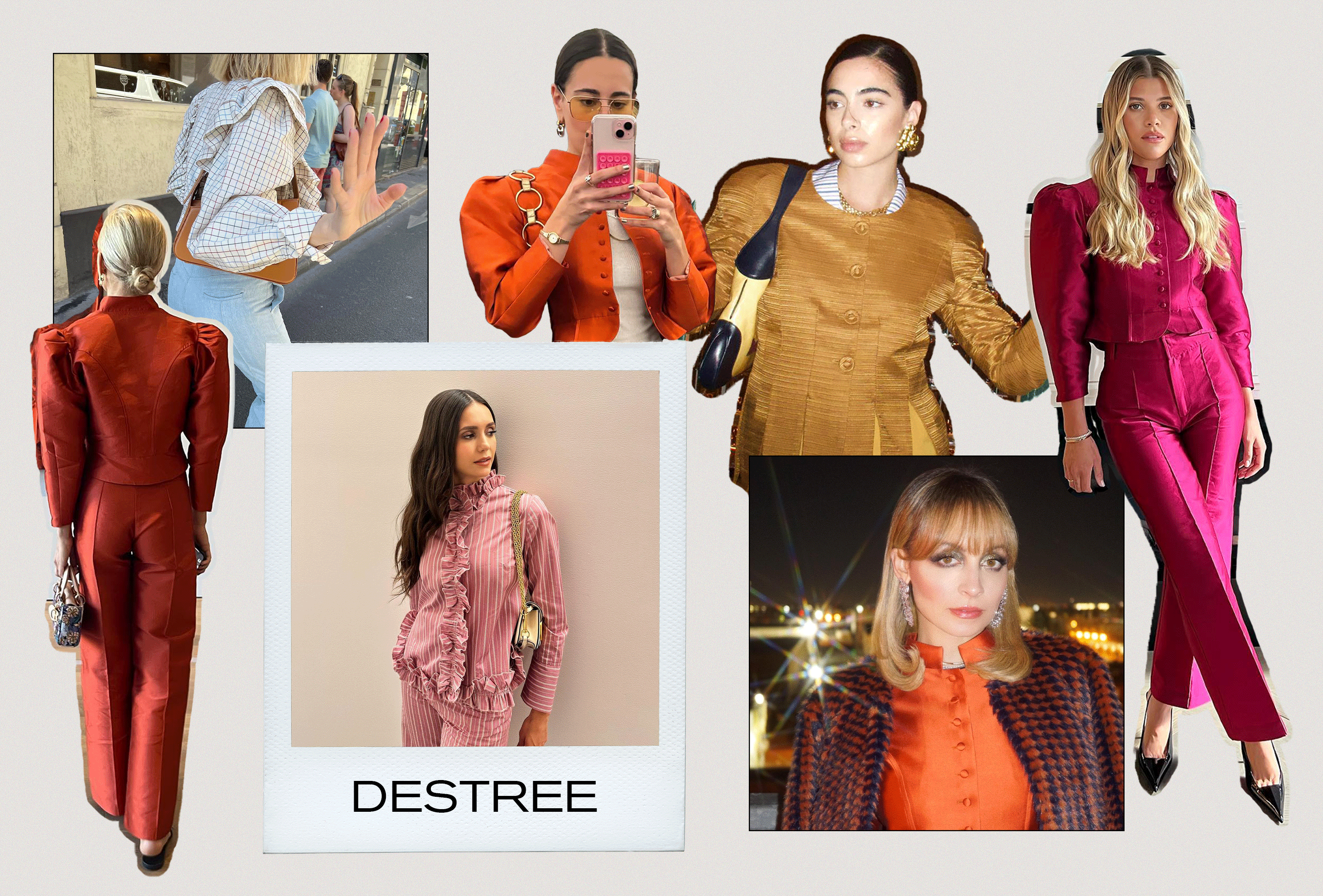 Celebrities and influencers wear pieces from French brand Destree