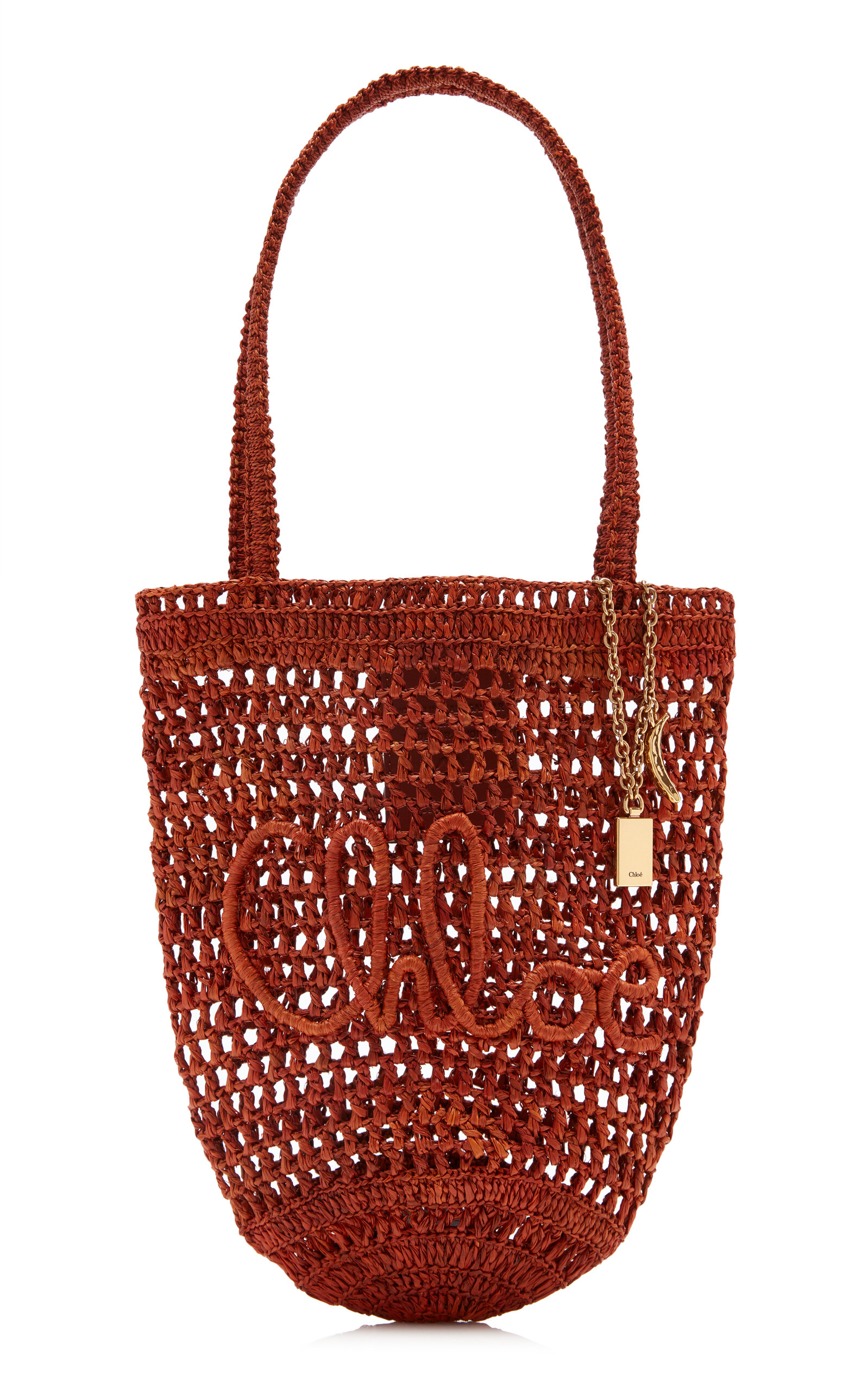 Woven Raffia Tote Bag