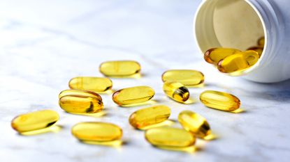 the best fish oil supplements on a table
