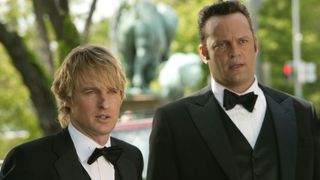 A still from the movie Wedding Crashers