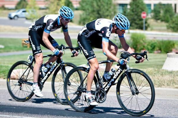 Peter Stetina (Garmin-Cervelo) bridging back up to the front group.
