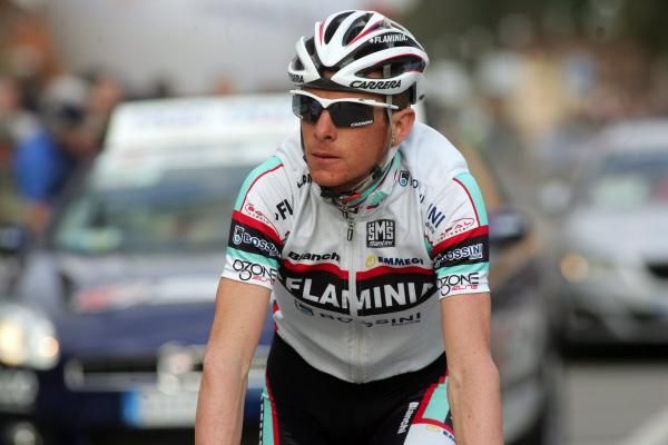 Riccardo Ricc&ograve; (Ceramica Flaminia) lost ground on GC today due to a split in the final lap of the circuit.