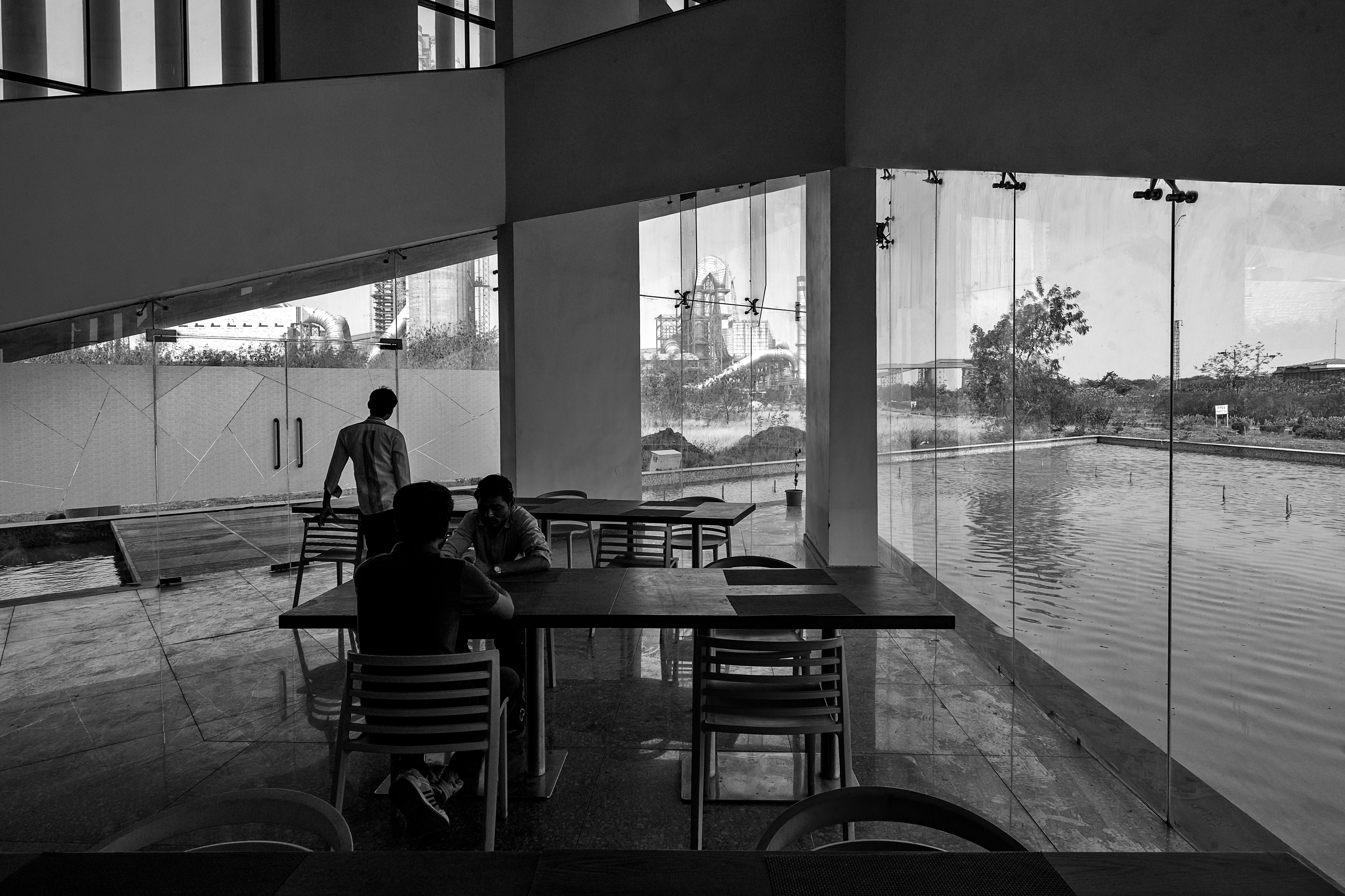 Interior view of The Courtyard Office Sanjay Puri.