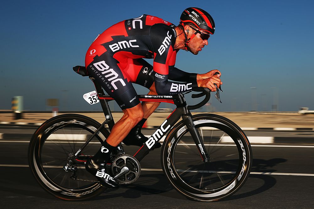 Manuel Quinziato (BMC Racing) finished third in the time trial at Tour of Qatar