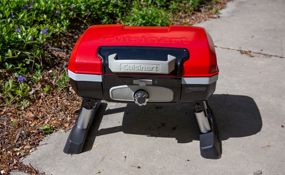 The Cuisinart Petit Gourmet is easily transported anywhere you want to grill.