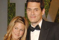 Jennifer Aniston and John-Mayer at the Oscars 2009