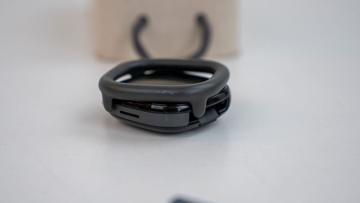 A close look at the Fitbit Ace LTE hardware with its bumper case