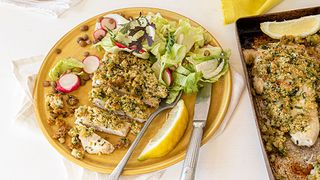 Chicken Schnitzel And Salad Recipe