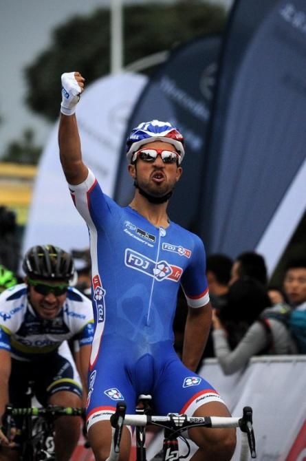 Nacer Bouhanni (FDJ) wins stage 2 of the Tour of Beijing