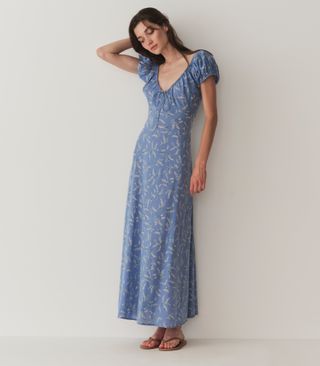 Sofia Dress -- Lapis Bluebell Ballad