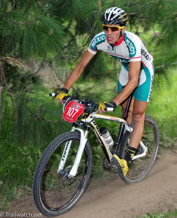 Ignacio Torres (Mexico National Team) riding in the top 20
