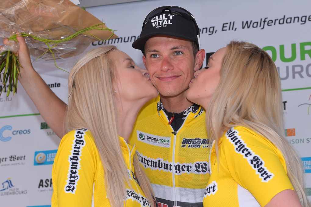 Tour de Luxembourg race leader Linus Gerdemann (Cult Energy Pro Cycling).