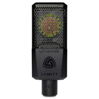 Lewitt LCT 440 Pure
Large-diaphragm | Cardioid | No pad | No low cut