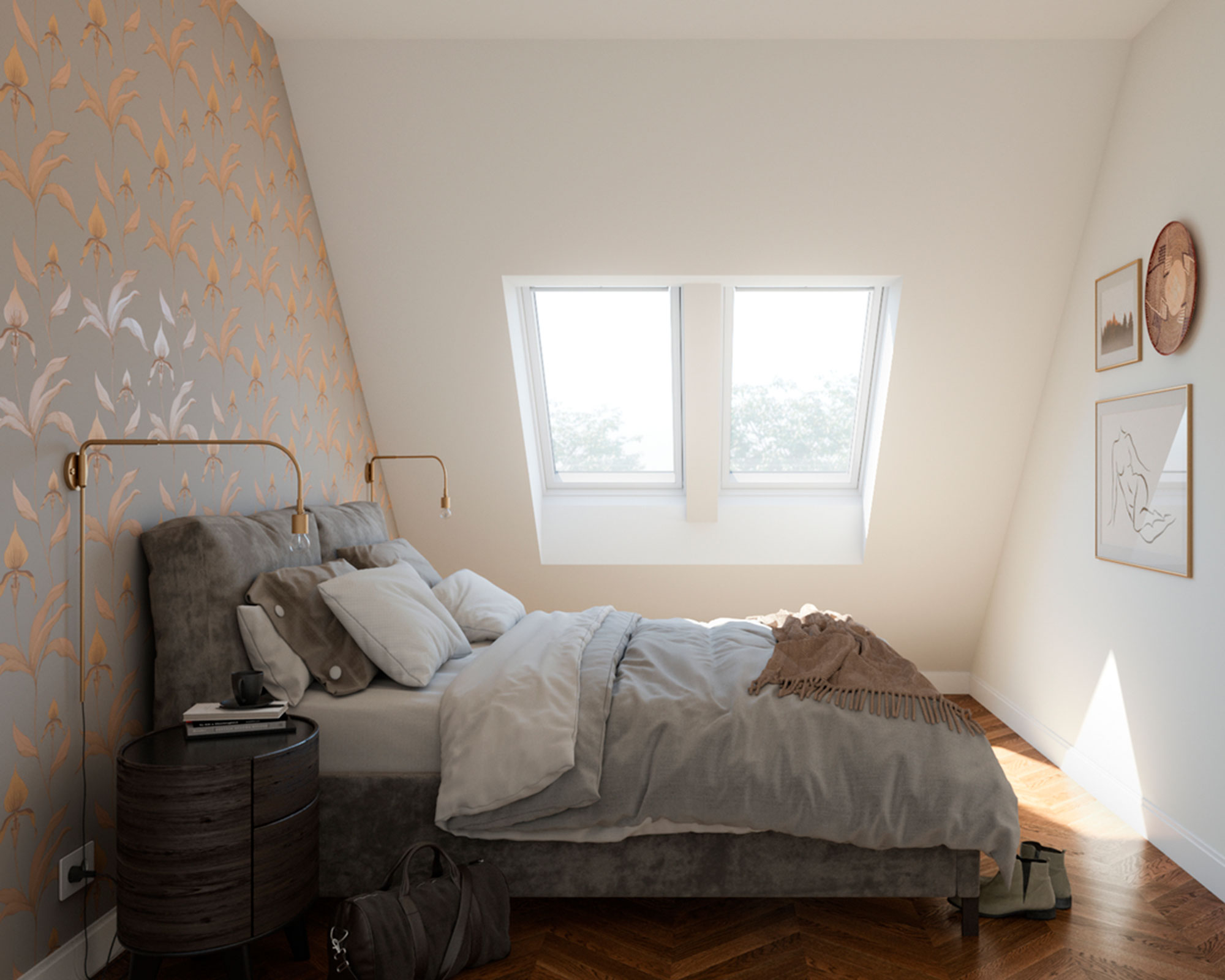 Velux-Daylight-Calculator-bedroom-after