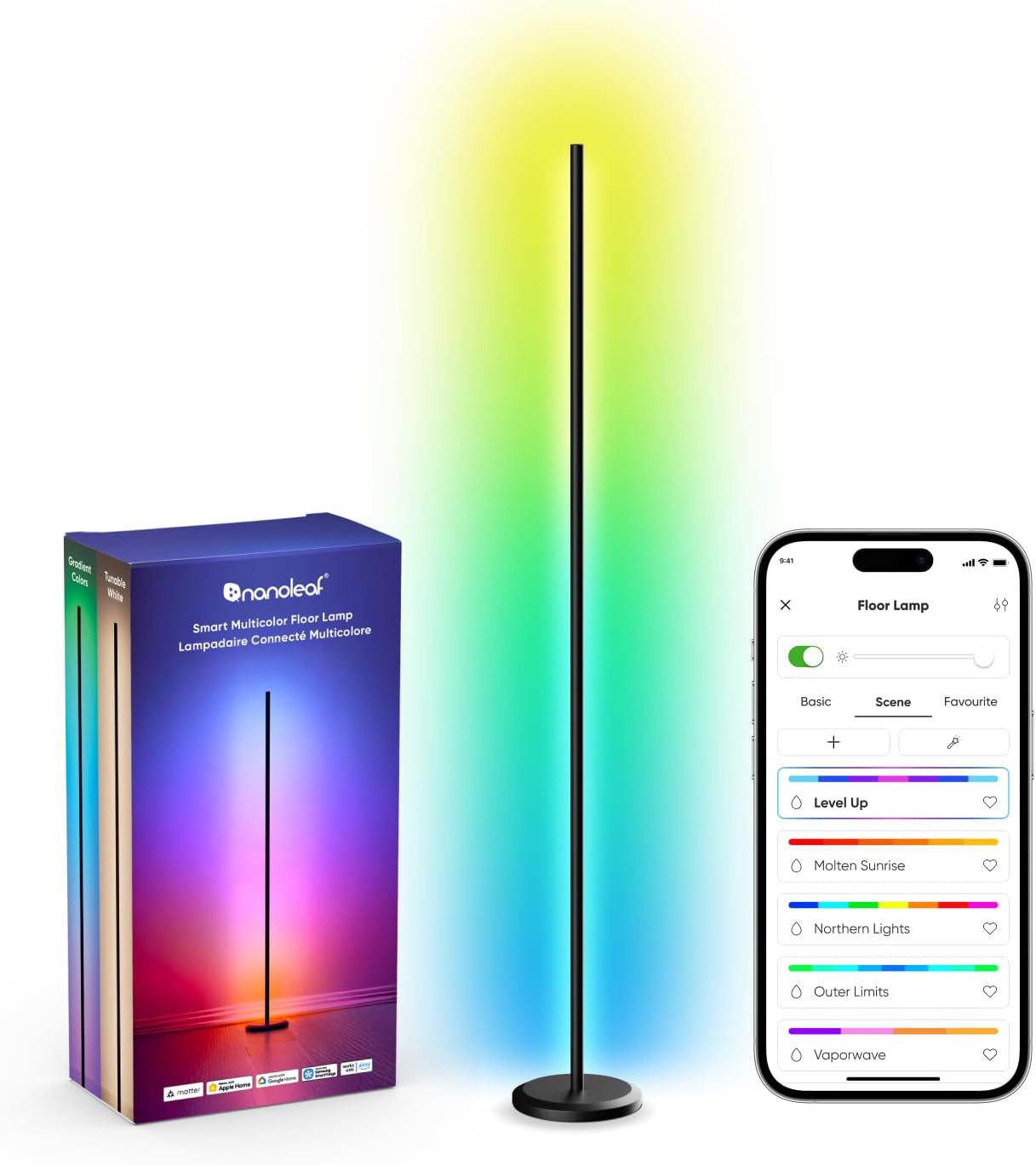 Nanoleaf, LED Floor Lamp 1700lm