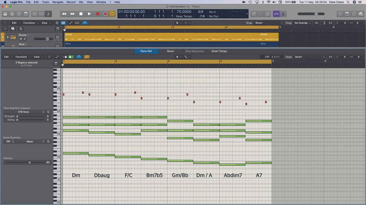 depressing sad piano chords