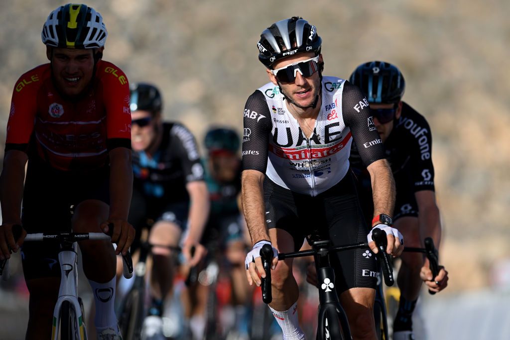 Adam Yates was disappointed to finish third on stage 3 of the 2023 UAE Tour