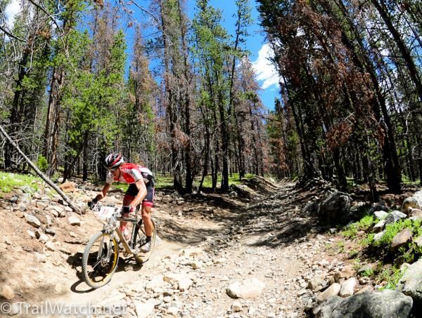 Colin Cares (Kenda-Felt) rode brilliantly all day