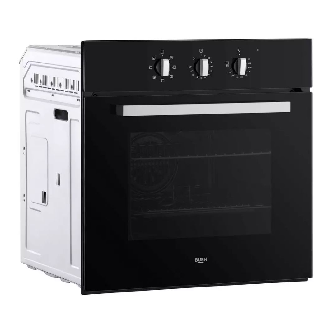 Bush BIBFOBAX Built In Single Electric Oven - Black