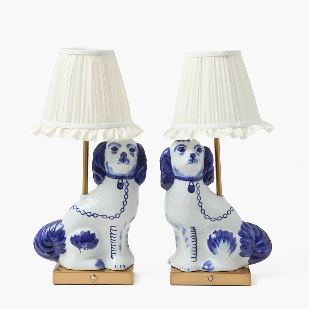 Rechargeable Staffordshire Dog Lamps 