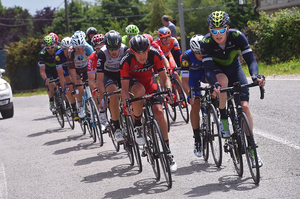 The breakaway on stage 8 of the Giro d'Italia