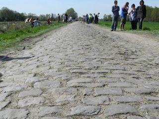 The cobbles of Paris-Roubaix take an incredible toll on bike and rider.
