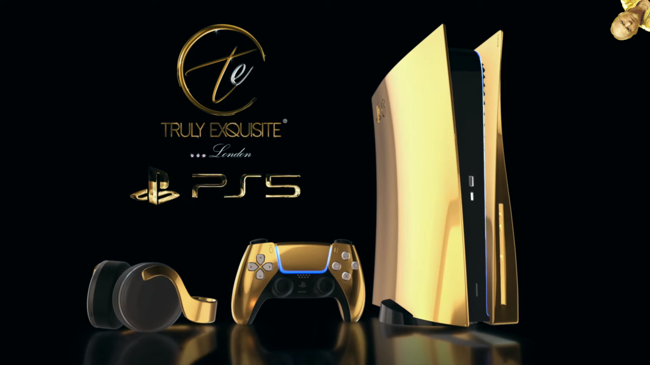 This $10,000+ 24K gold PS5 might have revealed an important PS5