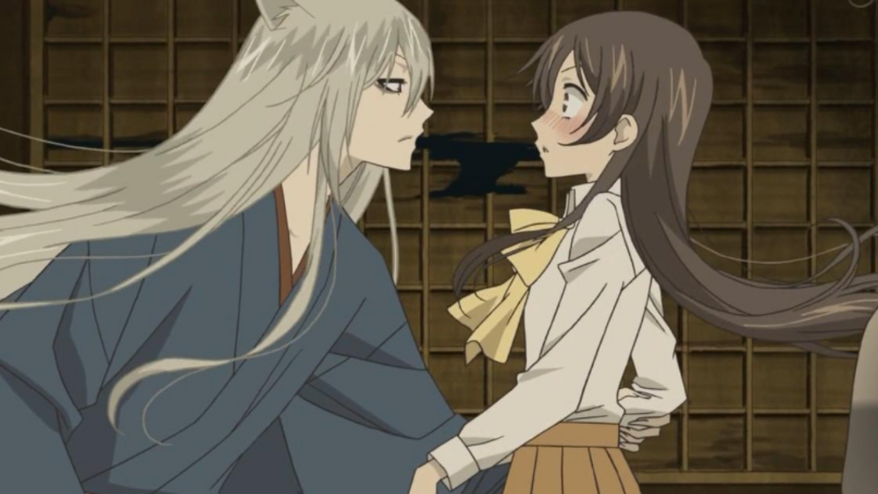 The two love interests of Kamisama Kiss.