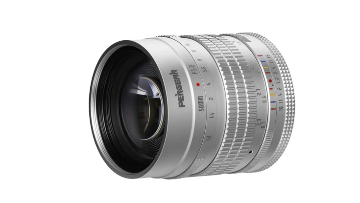 The Pergear 50mm f/1.2 lens