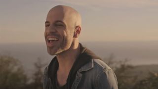 Chris Daughtry in screenshot from the Torches music video