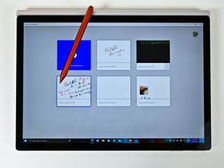 Surface Book 3 Review Inking
