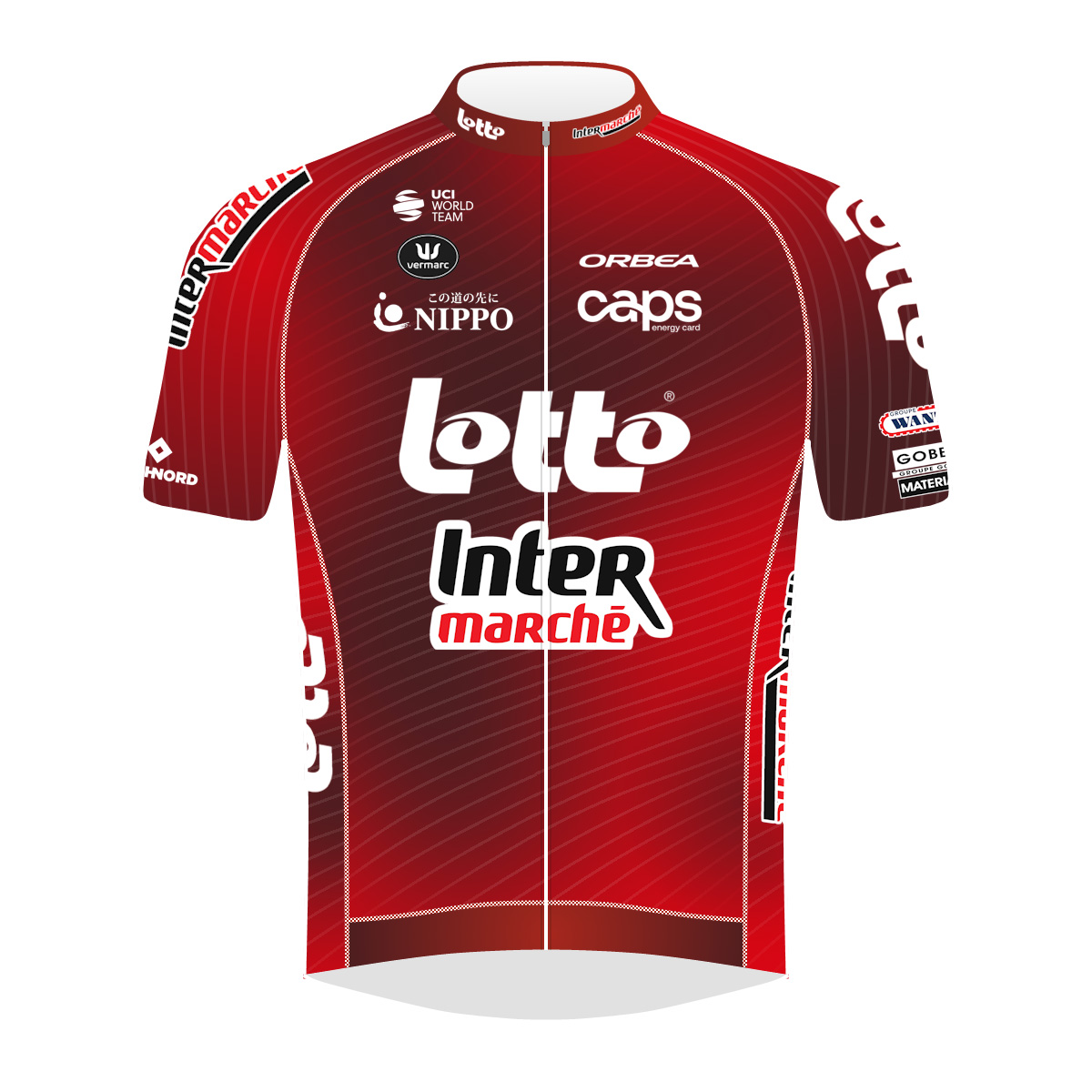 Lotto Intermarche jersey graphic