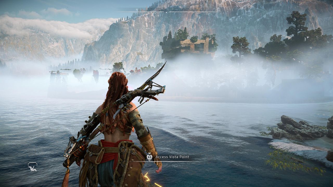 The Long Coast Vista Point in Horizon Forbidden West