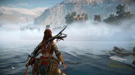 The Long Coast Vista Point in Horizon Forbidden West