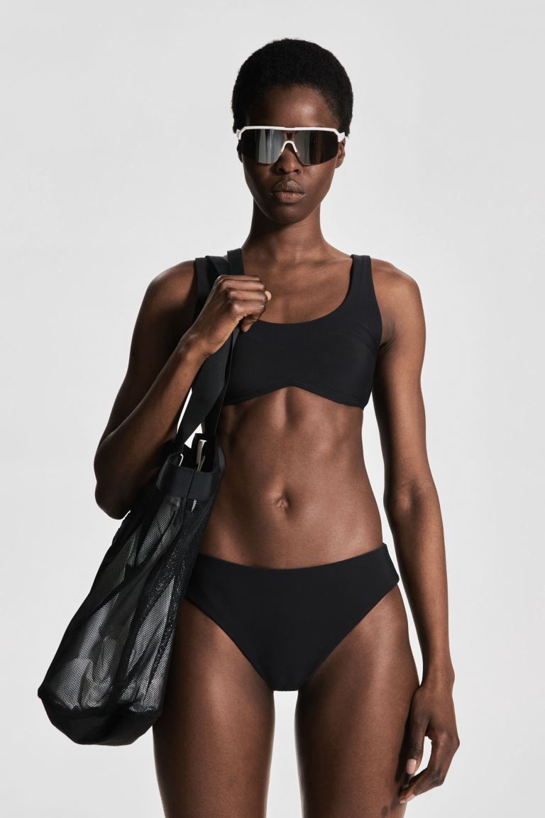 Sports Bikini Bottoms With Lycra®