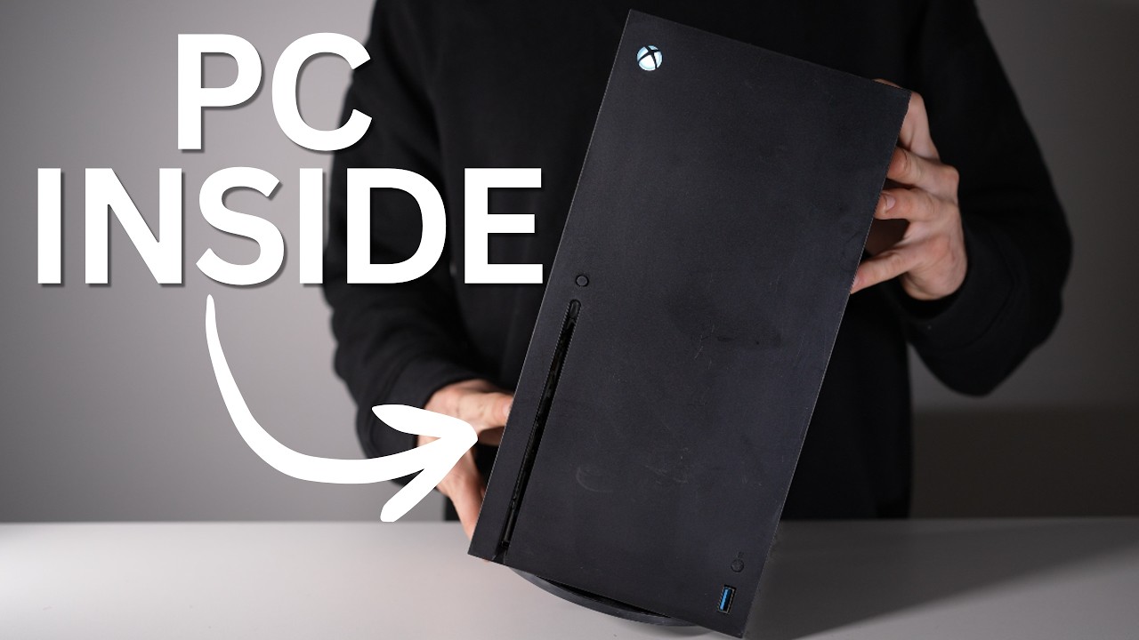 Thumbnail from YouTube of Series X PC build