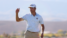 Michael Brennan waves to the crowd