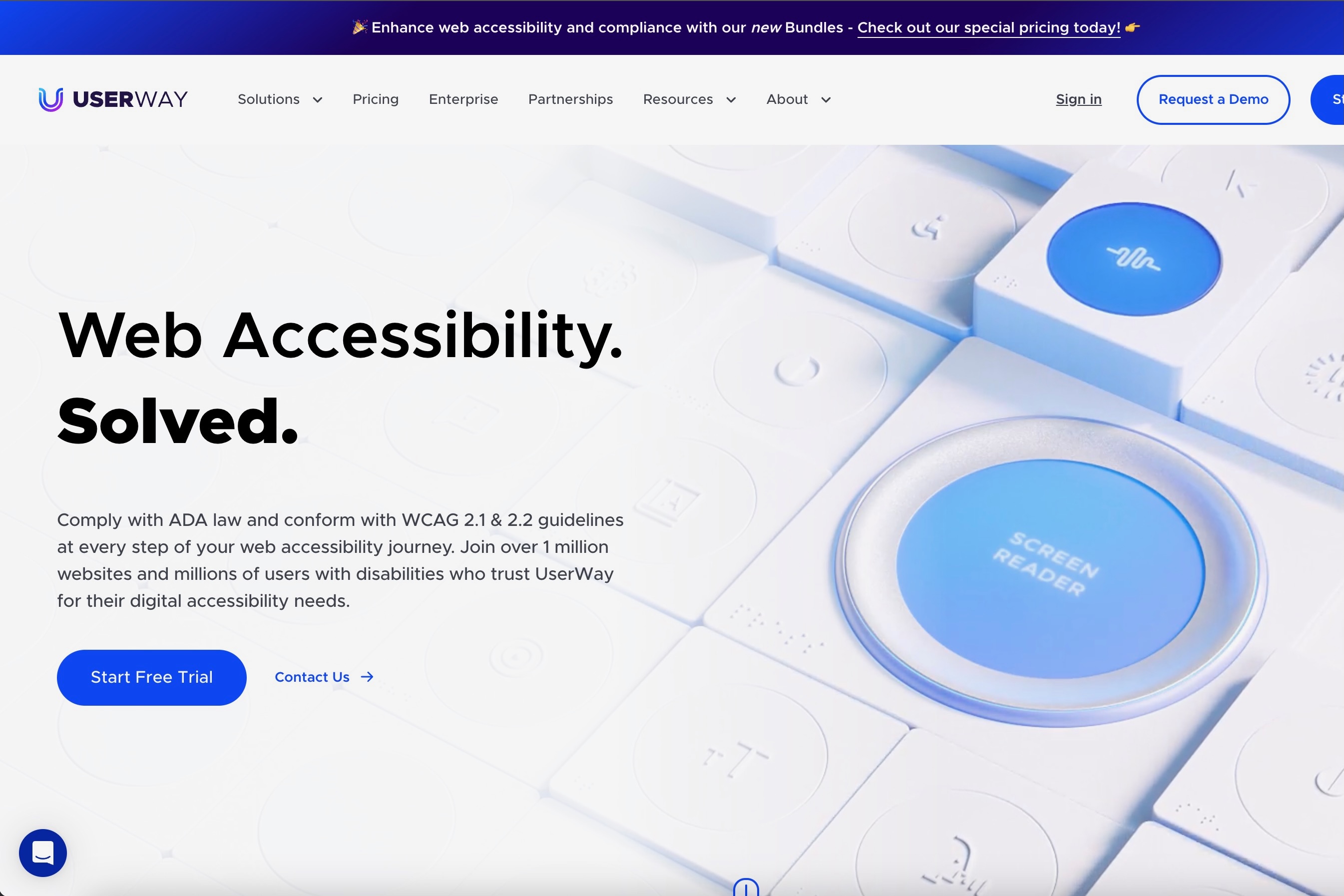 UserWay review: a web accessibility solution with an easy setup, great results